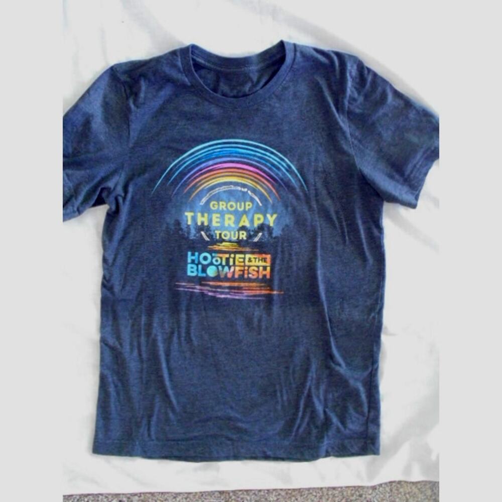 Authentic Hootie & the Blowfish Therapy Tour Concert T shirt Mens M Short Sleeve